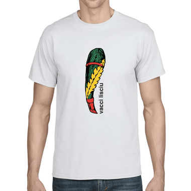 Asso di mazze vacci lisciu T-shirt