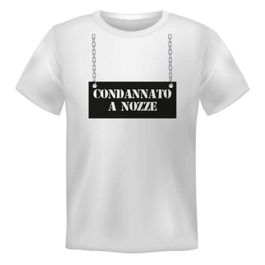 Addio al Celibato Condannato a nozze T-shirt