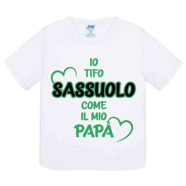 Io tifo Sassuolo come il mio papà T-shirt