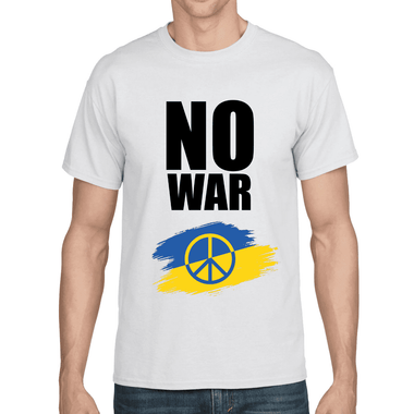 NO WAR UCRAINA T-shirt