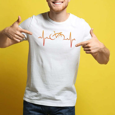 Passione Ciclismo Cuore T-shirt