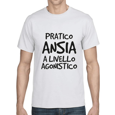 Pratico ansia a livello agonistico T-shirt