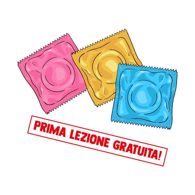 Preservativo, prima prova gratuita T-shirt