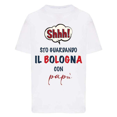 Shh sto guardando il Bologna con papà T-shirt