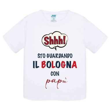 Shh sto guardando il Bologna con papà T-shirt
