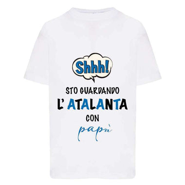 Shh sto guardando l'Atalanta con papà T-shirt