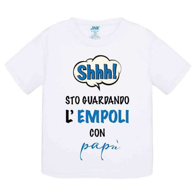Shh sto guardando l'Empoli con papà T-shirt