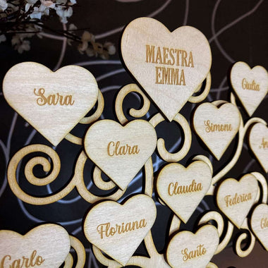 Albero della Vita Regalo Maestra personalizzato Albero della vita in legno