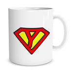Tazza Superman con LETTERA A SCELTA Tazze Personalizzate