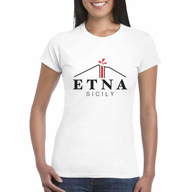 T-shirt Donna Etna Sicily-T-shirt-Lol T-shirt