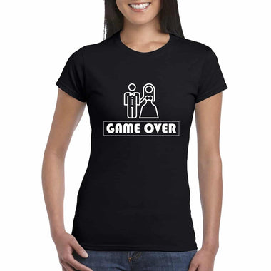 T-shirt Donna Game Over-T-shirt-Lol T-shirt