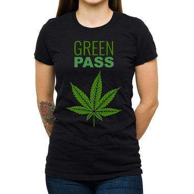 T-shirt Donna Green Pass-T-shirt-Lol T-shirt