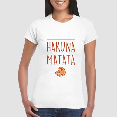T-shirt Donna Hakuna Matata-T-shirt-Lol T-shirt