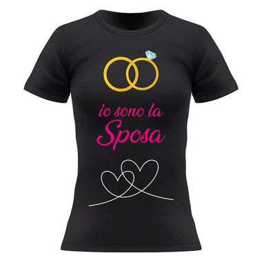T-shirt Donna Io sono la sposa-T-shirt-Lol T-shirt
