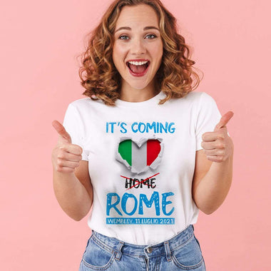 T-shirt Donna Italia Campione d'Europa 2020-T-shirt-Lol T-shirt