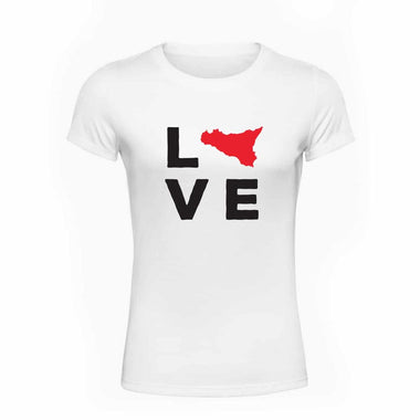 T-shirt Donna Love Sicily-T-shirt-Lol T-shirt