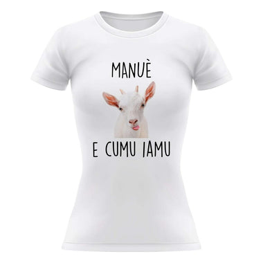 T-shirt Donna Manuè e cumu iamu-T-shirt-Lol T-shirt