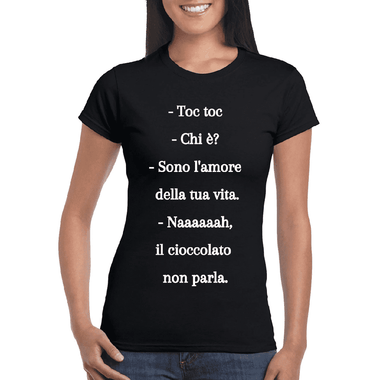 T-shirt Donna Toc Toc-T-shirt-Lol T-shirt