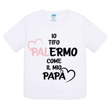 Io tifo Palermo come il mio papà