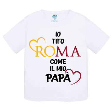 Io tifo Roma come il mio papà