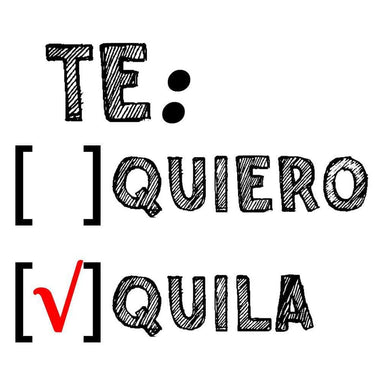 T-shirt Uomo Te: Quiero/Quila-T-shirt-Lol T-shirt
