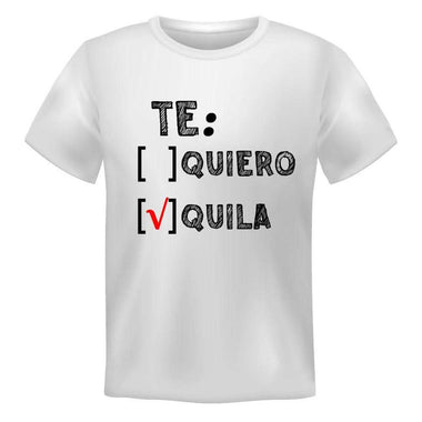 T-shirt Uomo Te: Quiero/Quila-T-shirt-Lol T-shirt