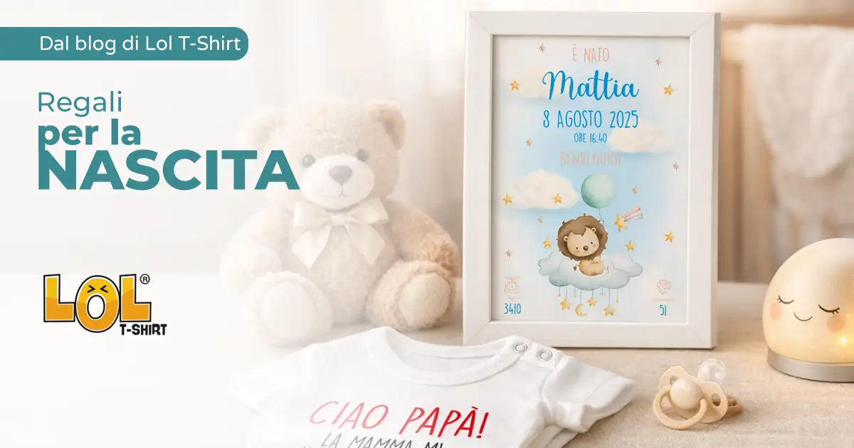 Regalo per la nascita: idee originali e personalizzate