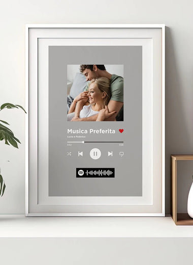 Cornice Spotify personalizzata