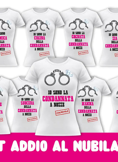 Magliette Addio al Nubilato
