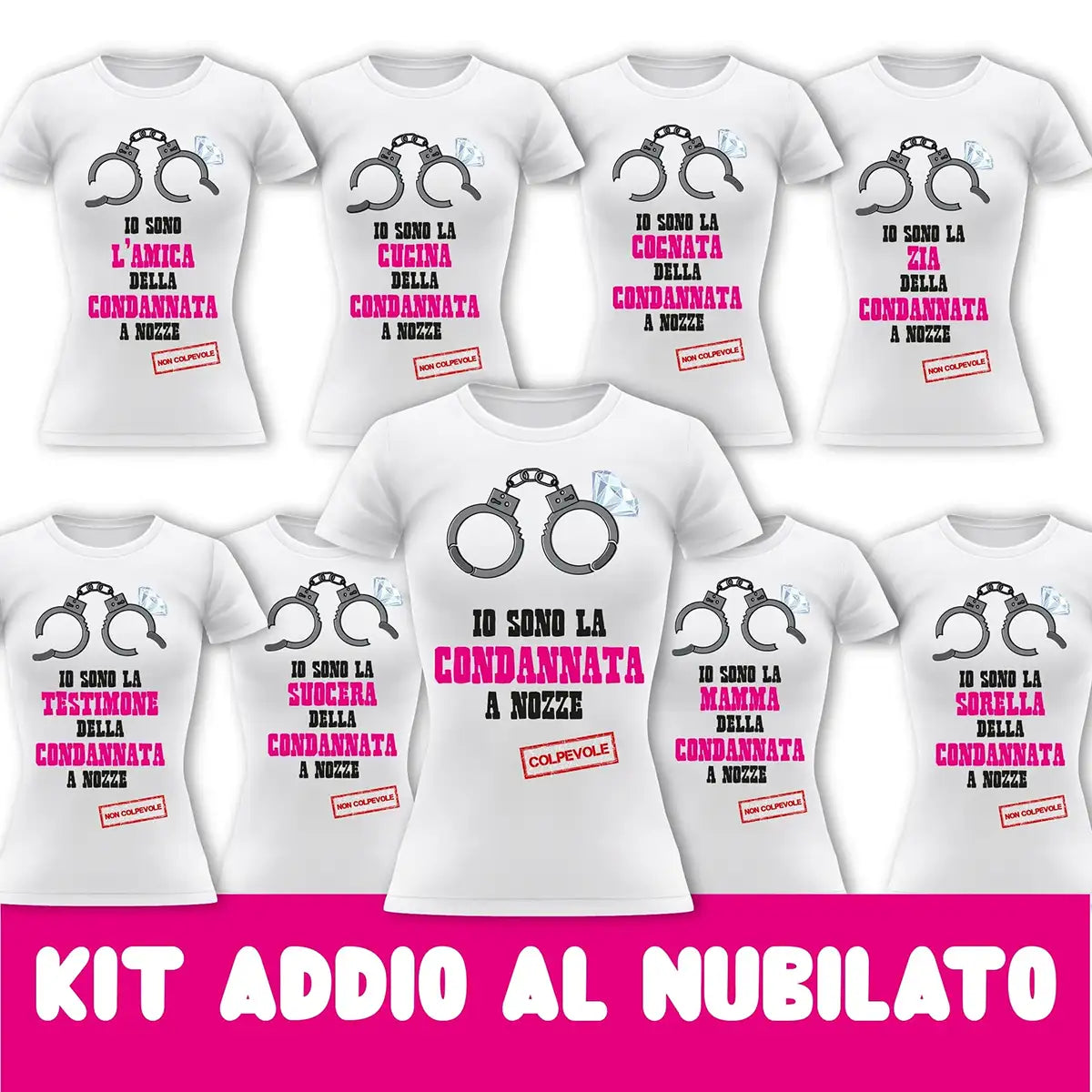 Magliette Addio al Nubilato Lol T shirt Original