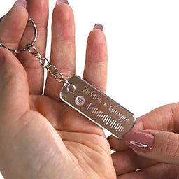 Portachiavi Spotify personalizzato