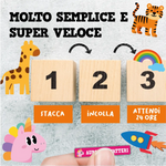 Kit Scuola Etichette per Matite e Quaderni Personalizzabili - 134 pezzi