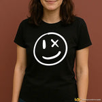 T-shirt Donna Divertente Estiva Sorriso