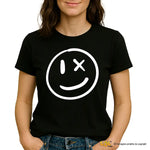 T-shirt Donna Divertente Estiva Sorriso