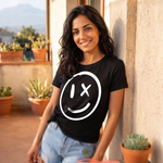 T-shirt Donna Divertente Estiva Sorriso