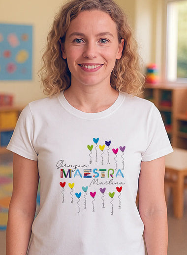 T-shirt Regalo Maestra
