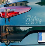 Adesivi per Auto Famiglia a Bordo con Soggetto a scelta-adesivi per auto-Lol T-shirt