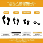 Adesivi per Auto Piedini Famiglia a Bordo con Colore a scelta-adesivi per auto-Lol T-shirt