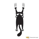 Adesivo Murale Gatto che Graffia – Decorazione per Pareti e Mobili-Adesivi decorativi-Lol T-shirt