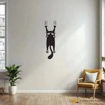 Adesivo Murale Gatto che Graffia – Decorazione per Pareti e Mobili-Adesivi decorativi-Lol T-shirt