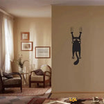 Adesivo Murale Gatto che Graffia – Decorazione per Pareti e Mobili-Adesivi decorativi-Lol T-shirt