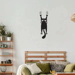 Adesivo Murale Gatto che Graffia – Decorazione per Pareti e Mobili-Adesivi decorativi-Lol T-shirt