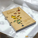 Agenda ad Anelli in Legno per Maestra Personalizzata con Nome e Dedica - Farfalle-Agenda Maestra-Lol T-shirt