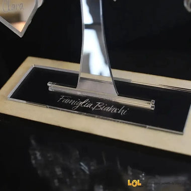 Albero della vita famiglia personalizzato con nomi Plexiglass-Albero della vita in plexiglass-Lol T-shirt