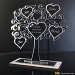 Albero della vita Nonni personalizzato con nomi Plexiglass – Idea Regalo per i Nonni, Festa dei Nonni-Albero della vita in plexiglass-Lol T-shirt