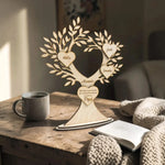 Albero della Vita per Papà Personalizzato con Nomi dei Figli in Legno-Albero della vita in legno-Lol T-shirt