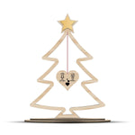 Albero in Legno Natale Personalizzato con Nomi Coppia-Lol T-shirt