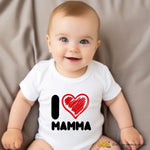 Body per Neonato I love mamma