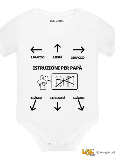 Body Neonato Idea Regalo Papà