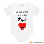 Body Neonato - La Mia Prima Festa del Papà